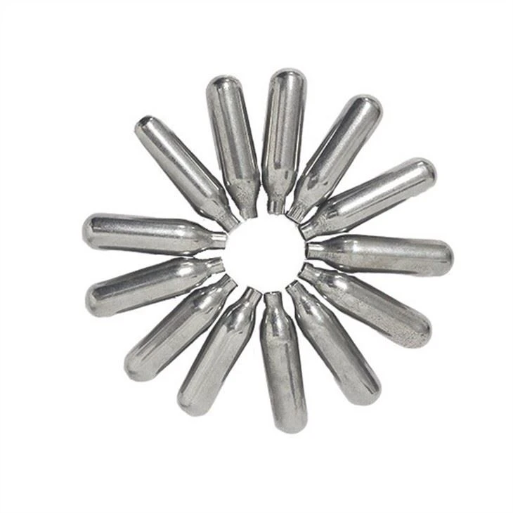 Non-threaded Neck 12g Co2 Cartridge